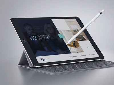 EDOUARD DENIS - UI Application tablette application tablette design graphic design ui ux webdesign