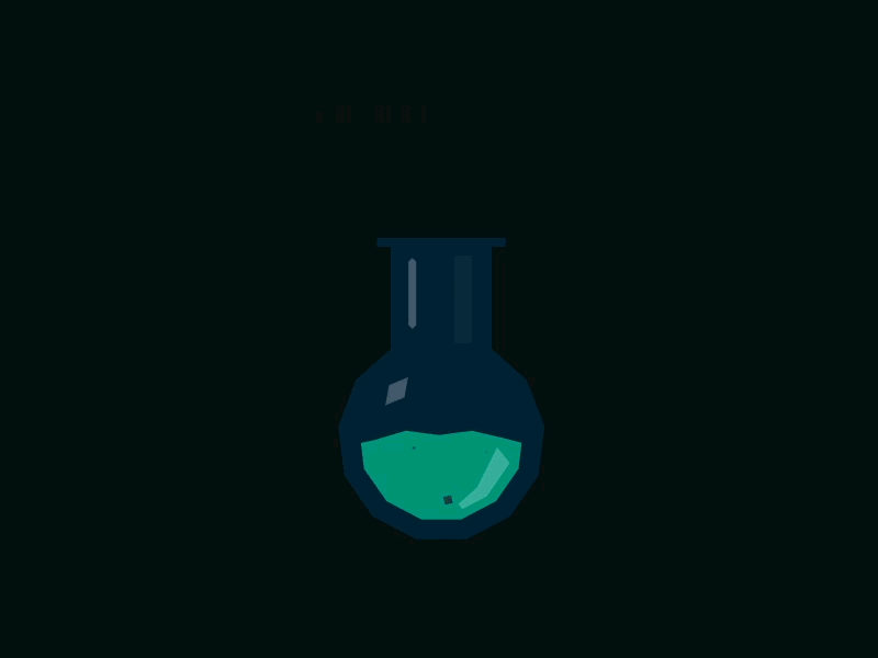 Low Poly Experiment bubbles drip drop experiment flask liquid lowpoly pipette science svg