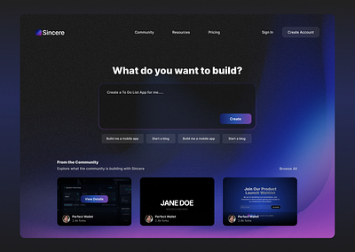 Sincere App adobe xd design figma graphic design ui ux ux web