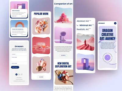 Digital Agency - Web Design - Landing page - Responsive design agency design agency website creative agency digital agency digital agency website dribbble jabel landing page design landing page ui mobile responsive portfolio responsive design ui design ui ux design web agency web design web ui design website ui ux