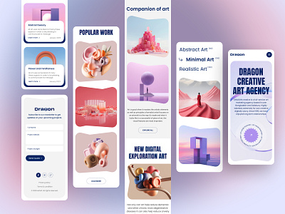 Digital Agency - Web Design - Landing page - Responsive design agency design agency website creative agency digital agency digital agency website dribbble jabel landing page design landing page ui mobile responsive portfolio responsive design ui design ui ux design web agency web design web ui design website ui ux