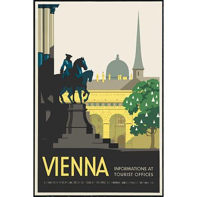 VIENNA VIEW cover design illustration