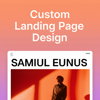 Framer and Webflow Landing Page Design branding landing page ui web design