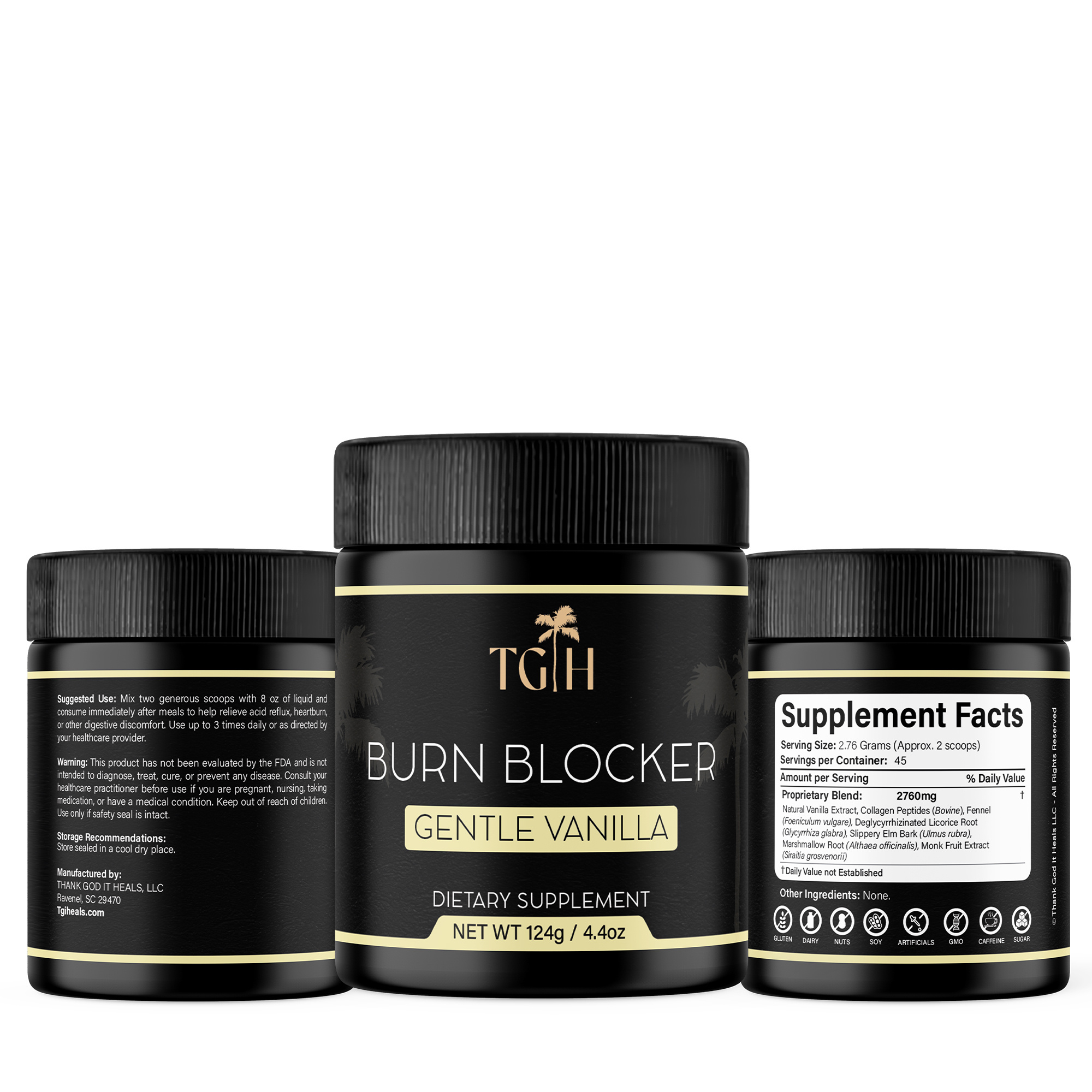 Branding & Packaging Design - TGH box design branding design graphic design illustration label design logo packaging design supplement label ui