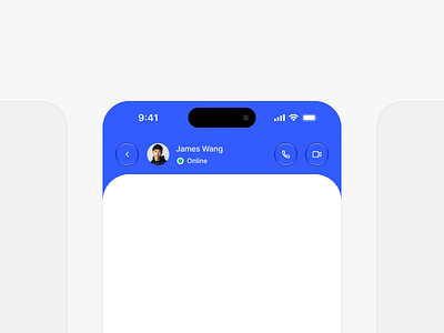 Chat view header chat view messages view mobile app chat design mobile app design mobile app messages