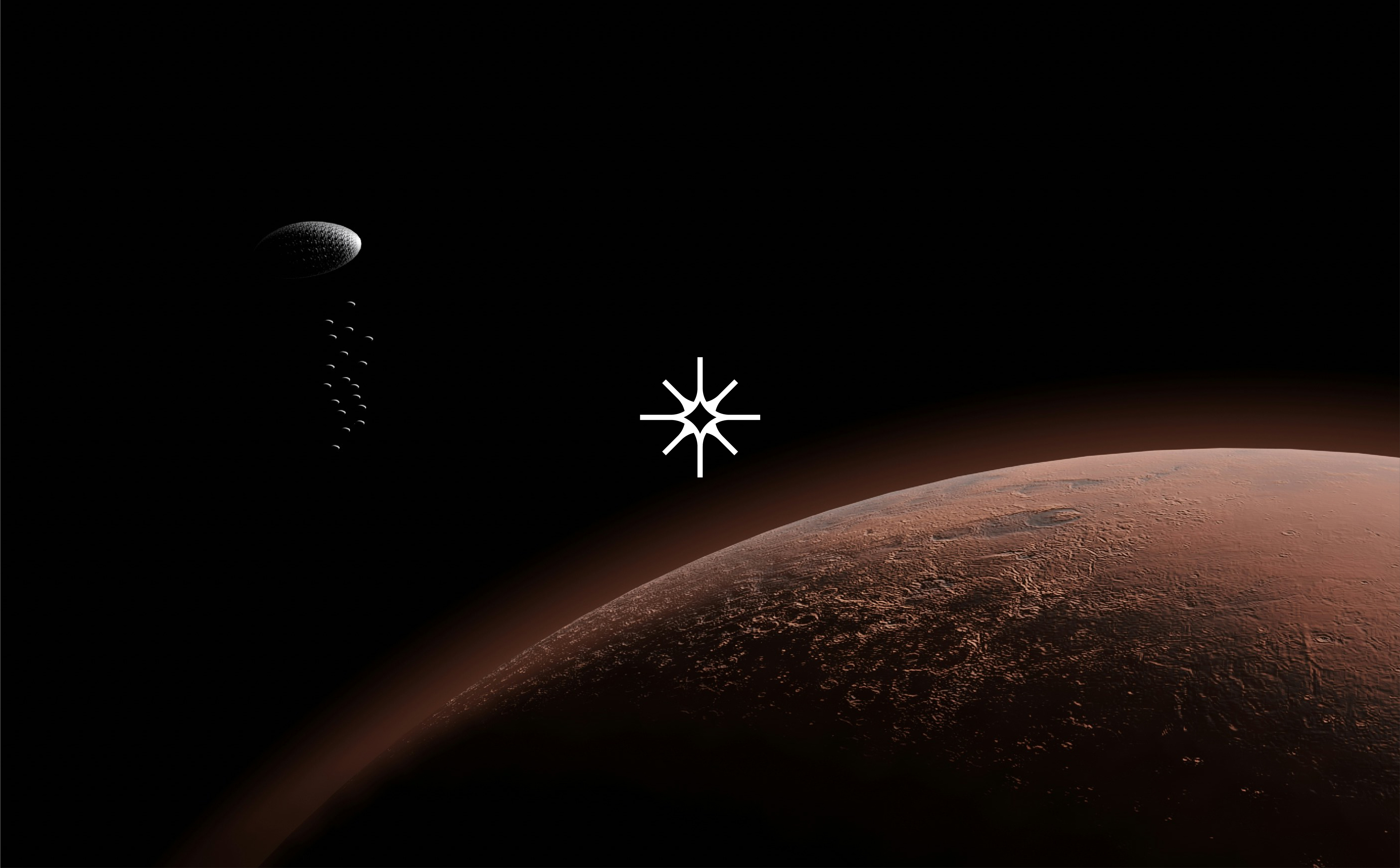 Aether Space | logo design brand branding graphic design logo minimal space star