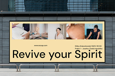 Escape Website Branding branding branding design design hr rumen landing landingpage logo logo design massage massage web massage website minimal spa spa website ui ux web web design website website design