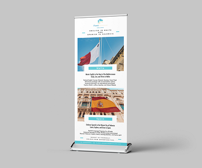 Roll up for Fluent Adventure branding design graphic design illustration rollup
