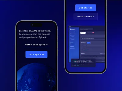 Spice AI - Mobile brand identity branding design graphic design illustration logo startup ui ux vector