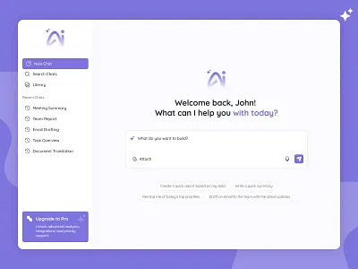 Trending AI Assistant Dashboard UI ai assistant ai assistant dashboard ai assistant dashboard design ai assistant dashboard ui ai dashboard ai platform ai product design ai ui dashboard design design to code interface design productivity tool prompt to ui smart assistant tech ui ui design ux design web app ui
