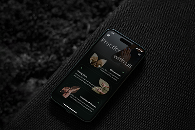 Mobile App for Yoga Studio appdesign darkui figma fitness membershipapp mobileui price subscription uiux uxdesign yoga