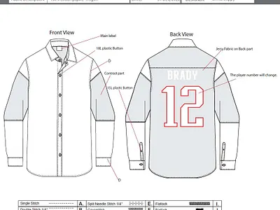 Boys shirt tech pack shirt techpack expert