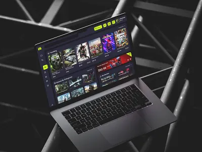 Video Game Ecommerce Marketplace - Website UI/UX design ecommerce game design home page illustration layout marketplace minimal netrosystems popular games saas service ui ui design uiux video game web design web3 webdesign website