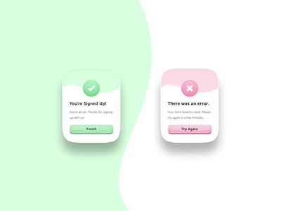 Daily UI - 11 - Flash Message 011 dailyui dialog error flash message success