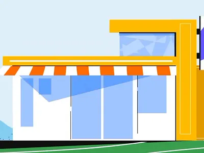 Dynamic Dash✨🎯 — Abstract Animation in Action 2d animation abstract adobe illustration animation archetechture brand animation branding building digital illlustration explainer video icon illustration mobile motion design motion graphics product design vector