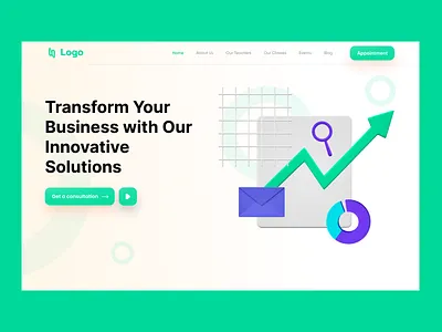 Landing page: Homepage business dashboard design graphic design home page landing page latest dashboard design saas saas website saas website esign ui ui design website