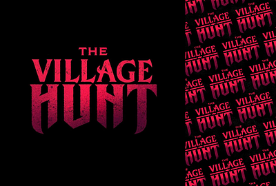 Logo - The Village Hunt Season 3 branding custom graphic design illustration lettering logo