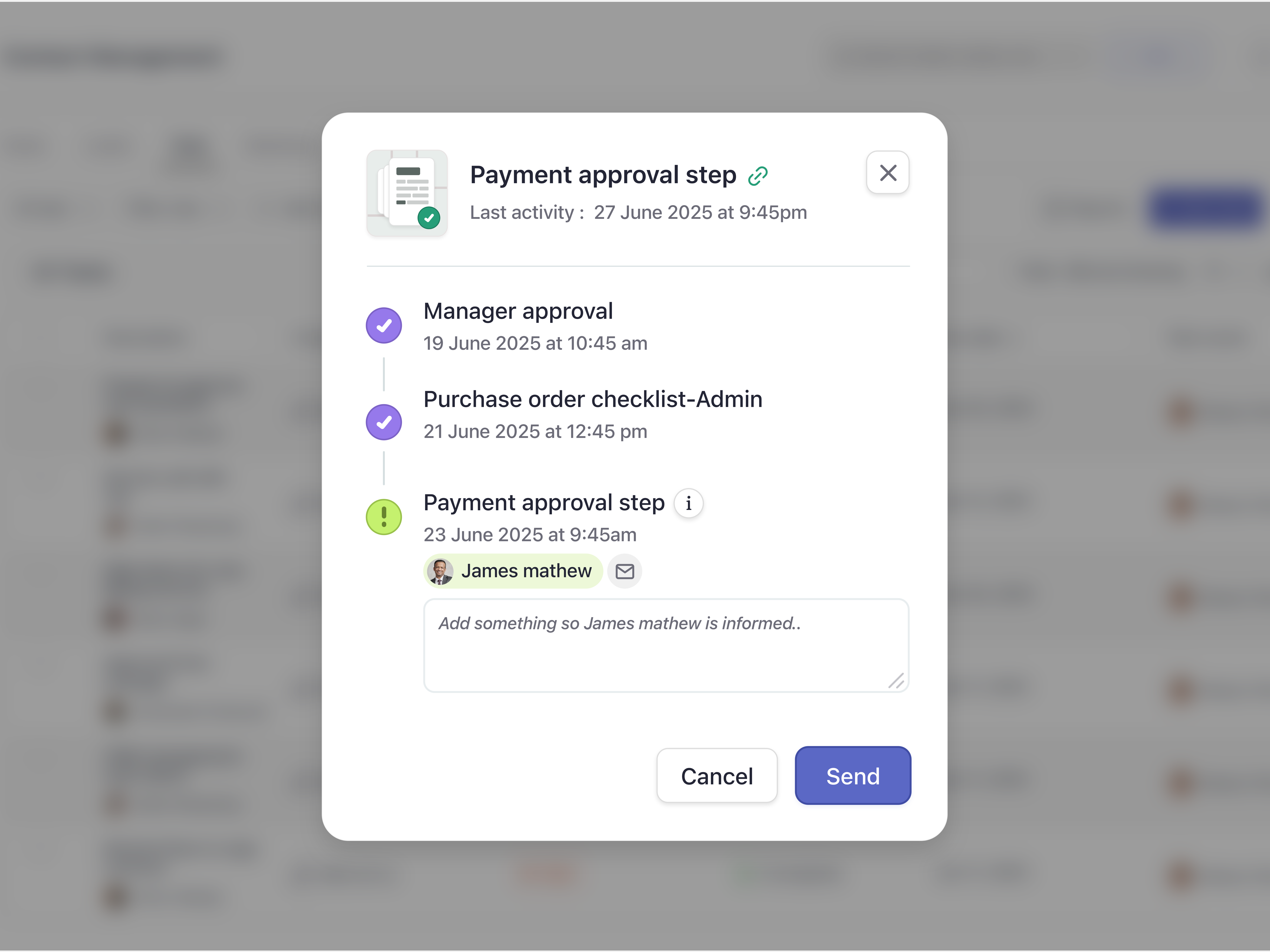 Flow Approval Handling approval automation error flow payment process retail send sudhan