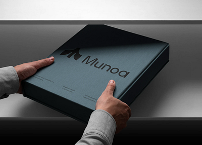 Munoa | Logo & Brand Identity 3d animation branding design download free freebie graphic design illustration logo mockup mockup cloud mockupcloud motion graphics ui