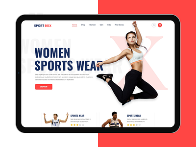 🏋️‍♀️ Sport Box – Style That Moves With You 3d animation appdesign creativedesign dashboarddesign designdaily designsystem designtrends figma figmadesign interfacedesign moderndesign modernui productdesign typographydesign ui uidesign ux uxdesign webdesign