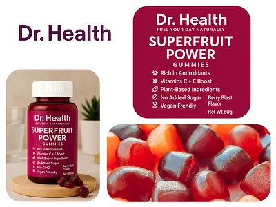 Dr. Health Branding and Packaging Design packaginginspiration