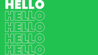 Kinetic Type Animation – Motion Exploration 2danimation aftereffects animation graphic design motion graphics motiondesign