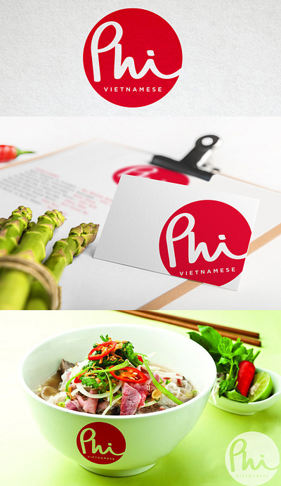 Authentic and Full of Flavor - Just Like Vietnamese Cuisine brandidentity branding creative elegant graphic design logo logodesign minimallogo modernbranding pholovers restaurantbranding vector vietnamesefood
