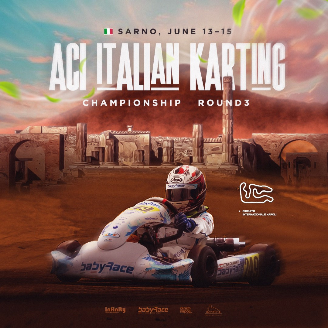 Racing Poster: Gokart design flyer gokart graphic design instagram post manipulation motorsport social media