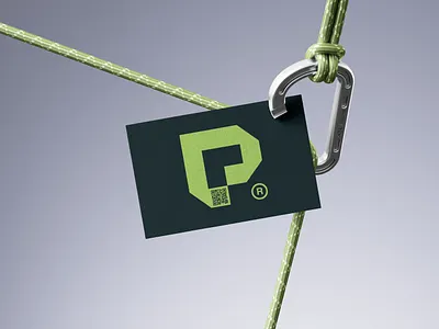 Polygrowth logo branding business card logo logo design mockup visual identity