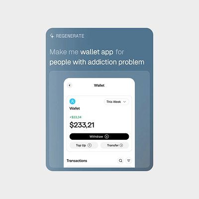 AI Card ai ai card ui a