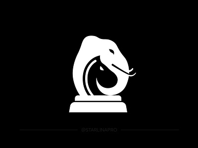 Chess Logo Elephant Knight Logo black and white logo bold logo mark branding chess logo creative chess logo elephant head elephant logo knight logo logo logo design luxury chess logo minimal logo minimalist logo modern animal logo modern chess piece modern logo monogram chess stylized elephant unique mascot logo wildlife logo