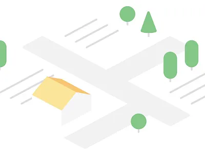 Public Transport Series: Nearest station animation lottie motion graphics svg