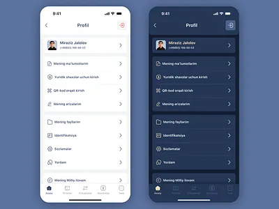 finance profile design finance profile ui
