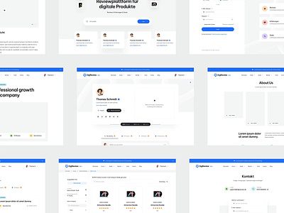 Vendor Profile ✦ DigiReview 1.1 animation comment page evaluation page figma figma prototype hero landing page motion graphics profile seller seller page seller profile ui vendor vendor page vendor profile