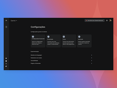 Gemini - Settings