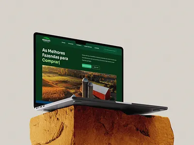 Website Negócios Fazenda agro desenvolvilmento green ui ui design web design website wordpress