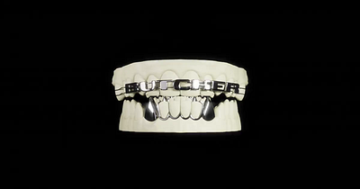 BUTCHER Grillz Motion — Character Bites 3d animation black blender brand design brand identity branding branding design c4d clean creative design digitalart graphic design illustration logo motion graphics motiondesign video visual identity