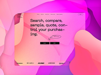Search, compare, sample... web design