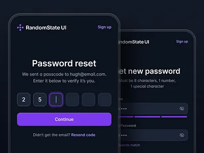 Forgot Password app design designsystem designsystems forgotpassword mobileapp mobiledesign mobileweb onboarding resetpassword responsivedesign ui ui design uikit uiux userjourney webdesign