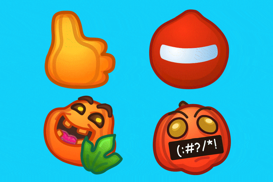 Pumpkin emoji aftereffects animated animation design emoji graphic design illustration motion graphics pumpkin telegram vegetable