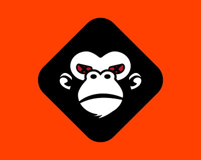 Monkey icon animal character design icon illustration monkey vector