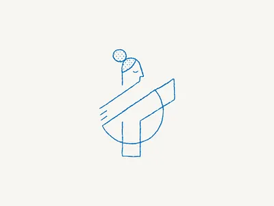 "Russian Ballerina" - a minimalist line art illustration. abstract art ballerina ballet classical dance dancer design feminine geometric graphic design illustration line art minimalism minimalist modern movement simplicity sketch woman