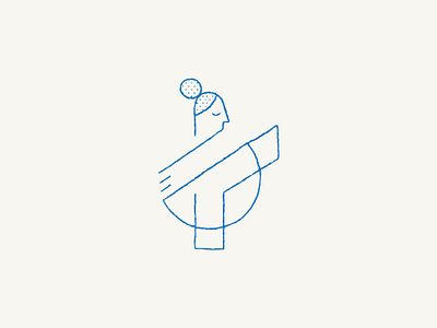 "Russian Ballerina" - a minimalist line art illustration. abstract art ballerina ballet classical dance dancer design feminine geometric graphic design illustration line art minimalism minimalist modern movement simplicity sketch woman