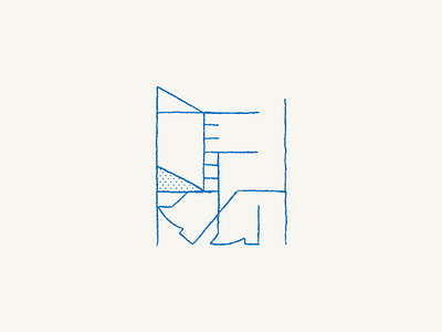 "New York Jazz Night" - abstract illustration of musician. abstract blues creativity design geometric graphic design illustration jazz line art minimalist modern music musician new york night pianist piano simplicity sketch