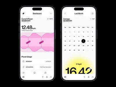 Sole — UI/UX Design for Solar Management System App admin panel app app design clean design clean energy control panel green energy minimal design mobile modern design power system app product design solar solar management sustainability system ui uiux design user friendly visual design
