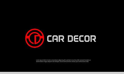 Logo Design For Car Decoration Brand brand guide line brand identity branding logo logo maker