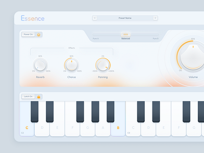 Audio Plugin | VST audio music music plugin neumorphic neumorphism vst vst plugin