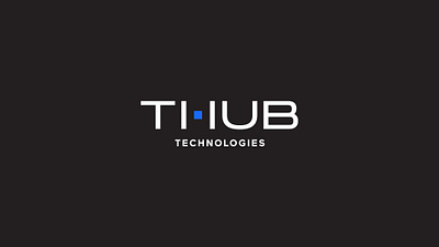 THUB TECHNOLOGIES automation brand identity branding custom type effendy facade graphic design hub infrastructure logo logotype minimal modern robot technology thub typography urban visual identity wordmark