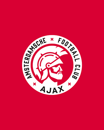 Ajax Logo Rebrand ajax amsterdam badge badgedesign brandidentity branding design football football badge graphic design logo logodesign soccer soccer badge sports branding sports logo visual identity