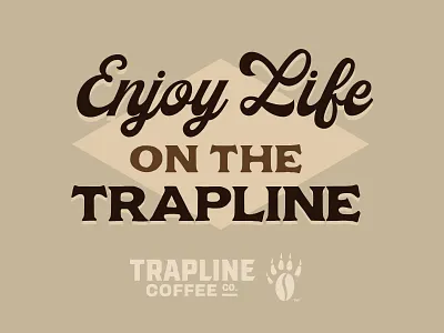 Coffee Typography animal coffee coffee branding coffee logo coffee typography coffee wordmark paw print